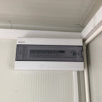 Contenedor de panel sándwich con aseo, 6,00×3,00