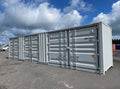 Contenedor Marítimo de 40 Pies High Cube con 3 Puertas Laterales Seminuevo
