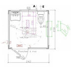 Módulo Sanitario PMR Estándar Nuevo