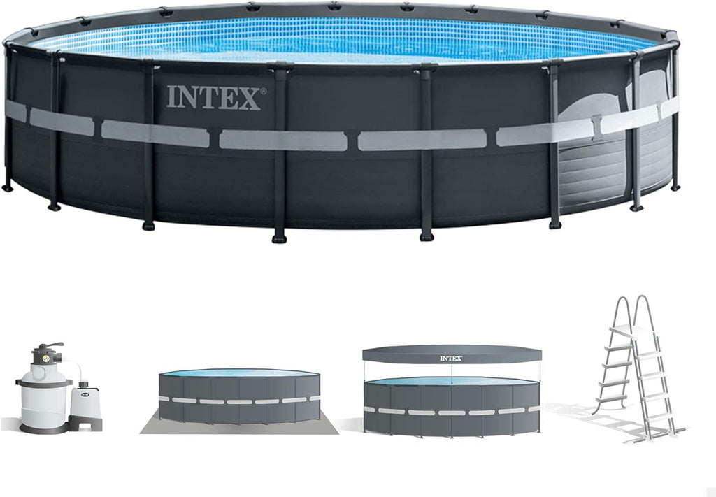Piscina Elevada Redonda Ultra XTR Frame 549 x 132 cm con Depuradora