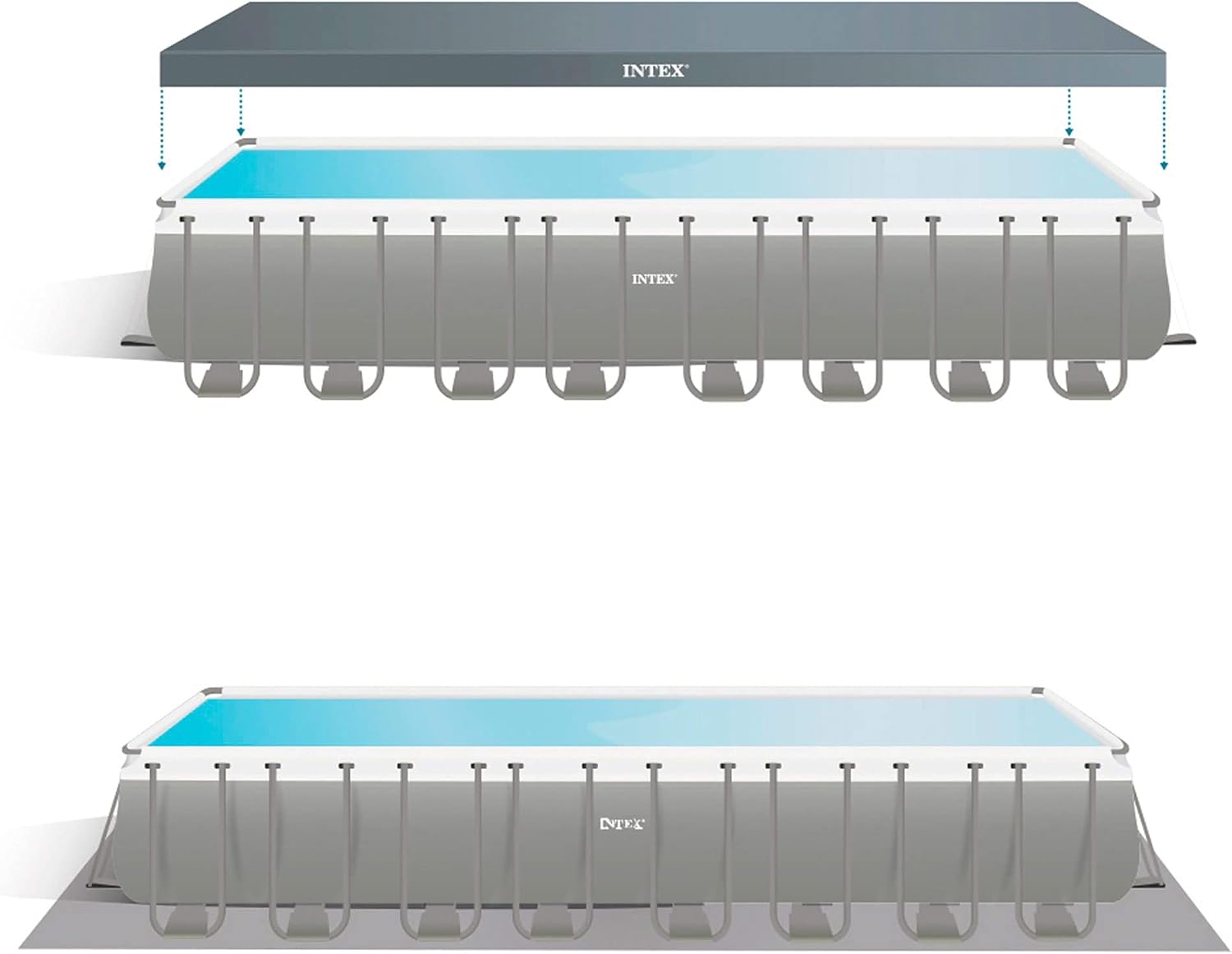 Piscina Desmontable Ultra XTR Frame 975x488x132 cm