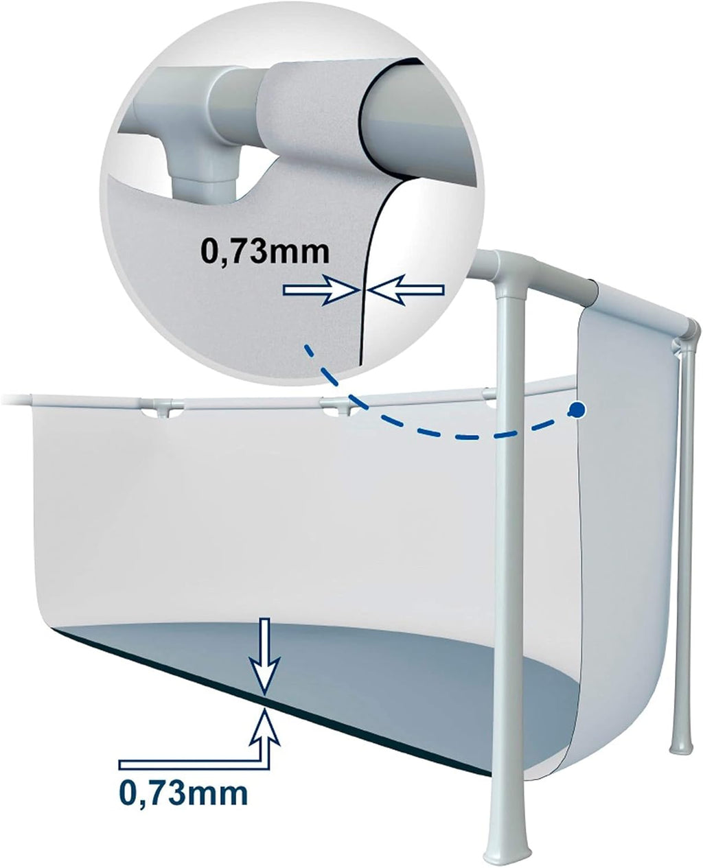 Piscina Desmontable Ultra XTR Frame 975x488x132 cm