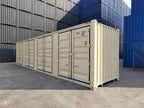 Contenedor Marítimo 40 Pies Lateral Open Side Beige Nuevo