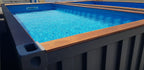 Piscina de Contenedor Box de 20 Pies