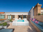 Piscina Mariposa con Tumbonas GRE