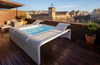 Piscina Mariposa con Tumbonas GRE