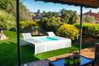 Piscina Mariposa con Tumbonas GRE