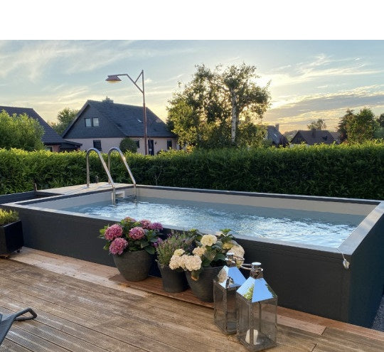 Piscina Contenedor Móvil 5,25 × 2,55 × 1,26 m