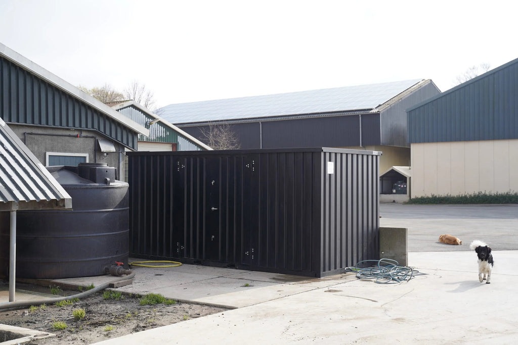 Contenedor de Almacenamiento 5 × 2 m con Puerta Doble