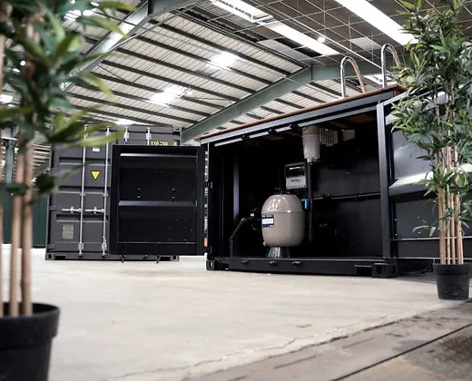 Piscina contenedor 40 pies