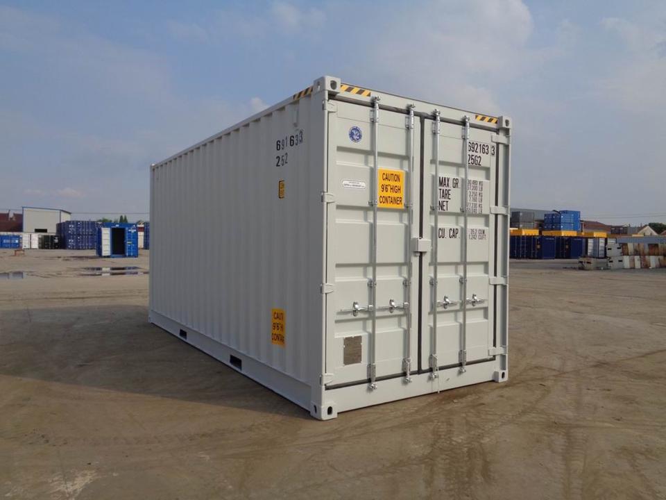 Contenedor Marítimo de 20 Pies High Cube con Apertura Lateral Nuevo