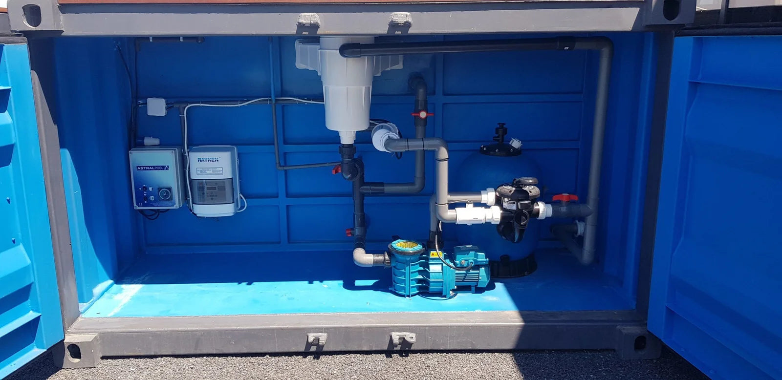 Piscina de Contenedor BOX de 20 Pies