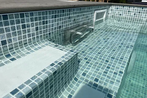 Piscina Contenedor 20 Pies con Jet de Natación Gris Antracita