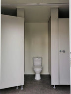 Remolque WC con doble WC 6x2,40 metros
