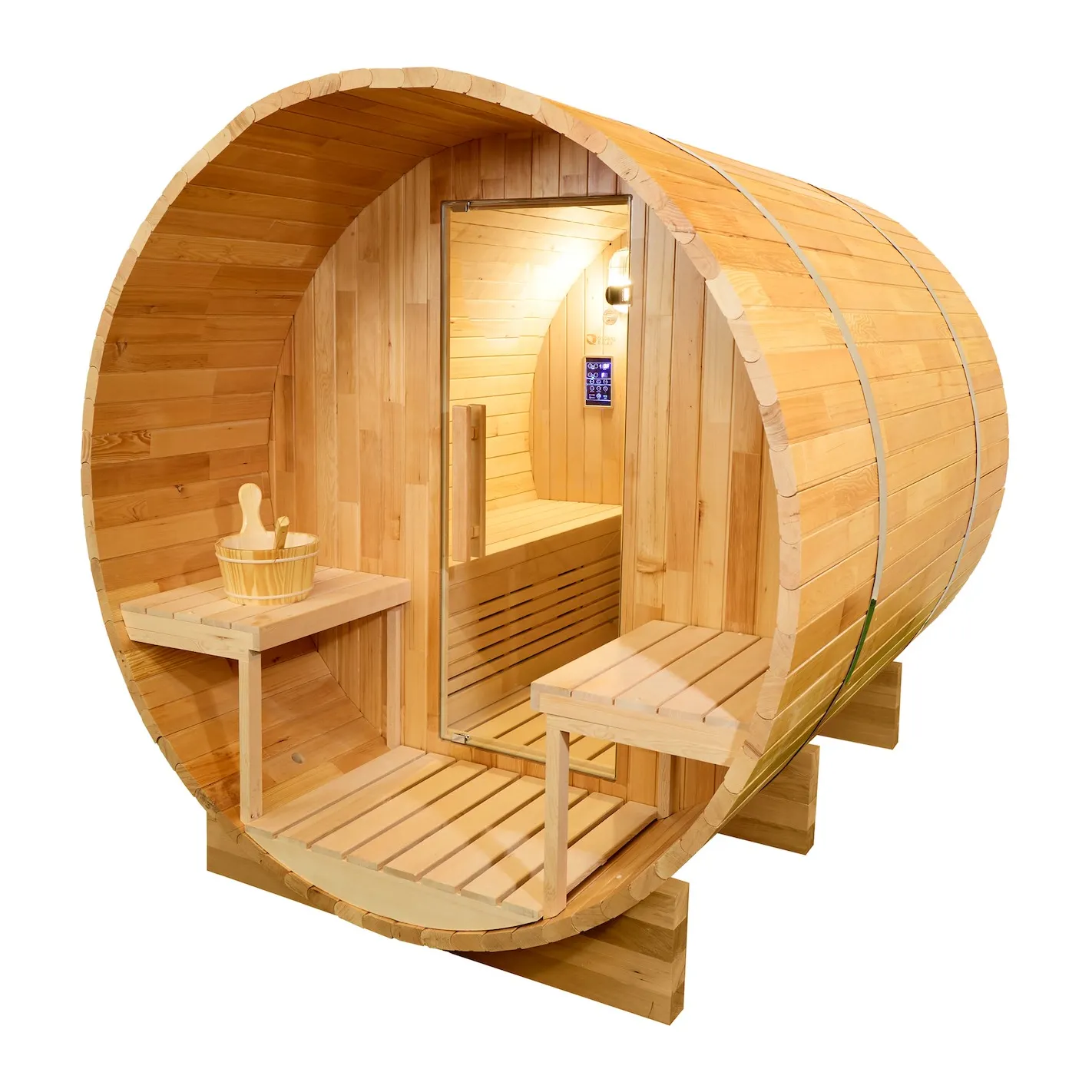 DHARANI S6 - Sauna exterior de vapor para 6 personas